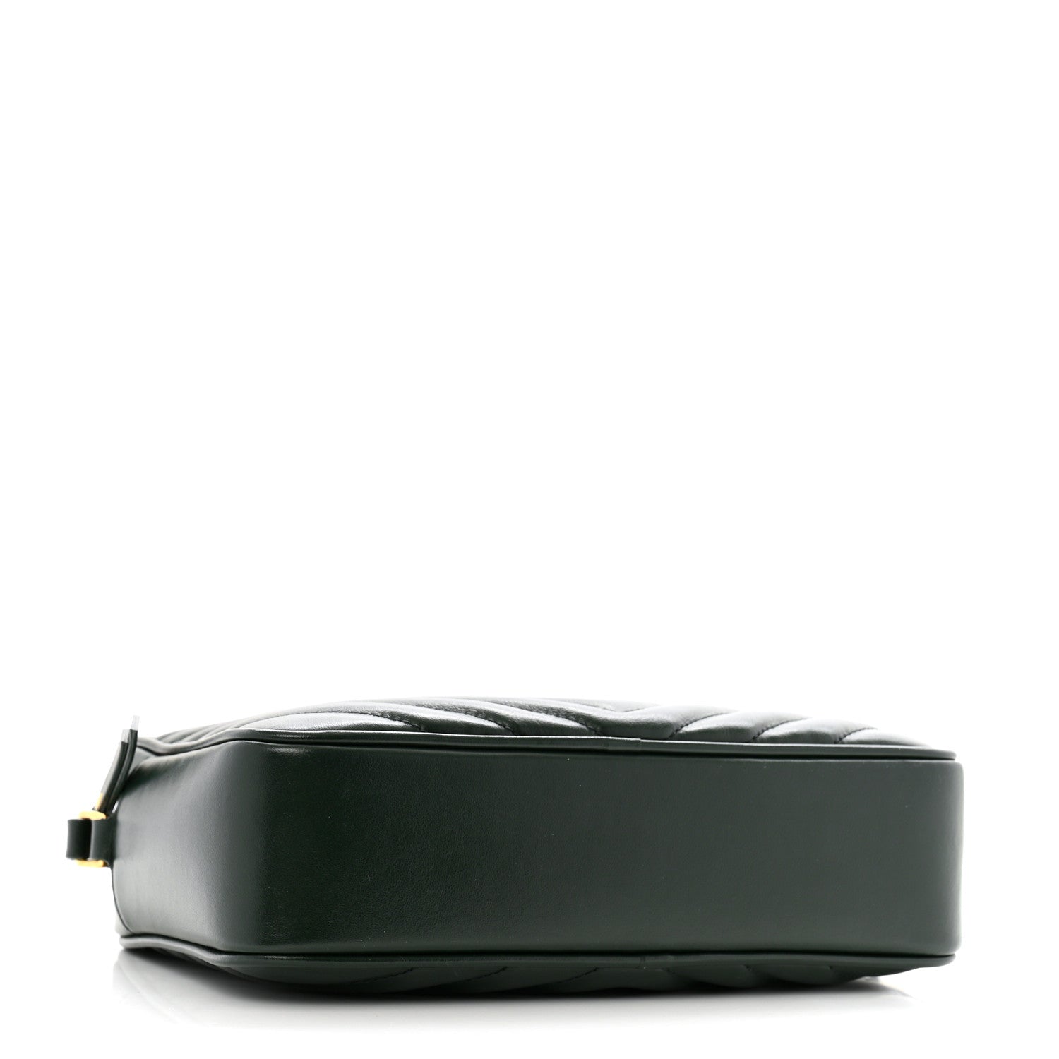Saint Laurent Calfskin Matelasse Monogram Lou Camera Bag Vert Fonce 4 of 10