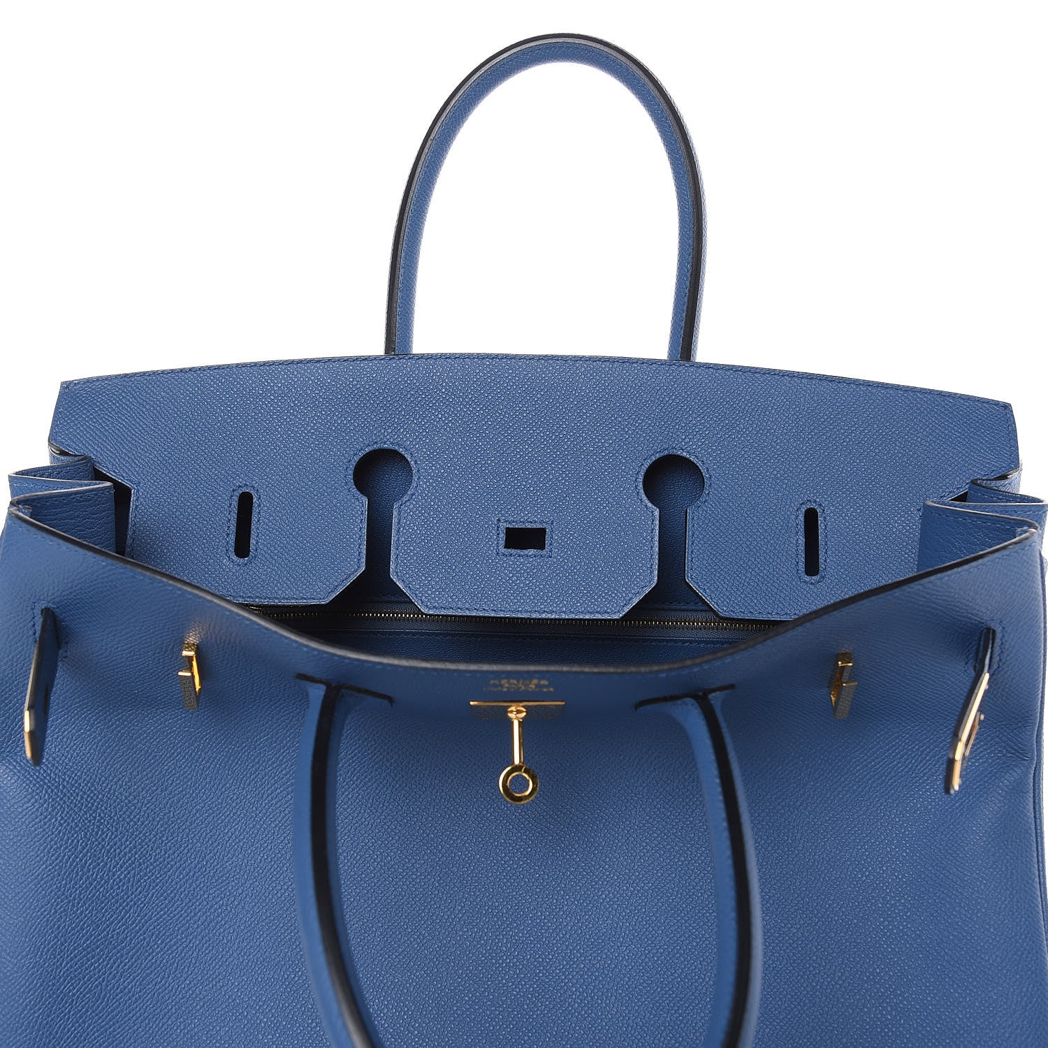 Hermes Epsom Birkin 35 Bleu Agate 22 of 34