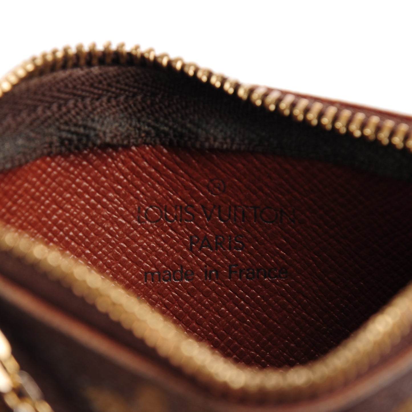 Monogram Key Pouch