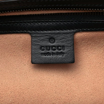Gucci Calfskin Matelasse Medium GG Marmont Tote Black 9 of 10