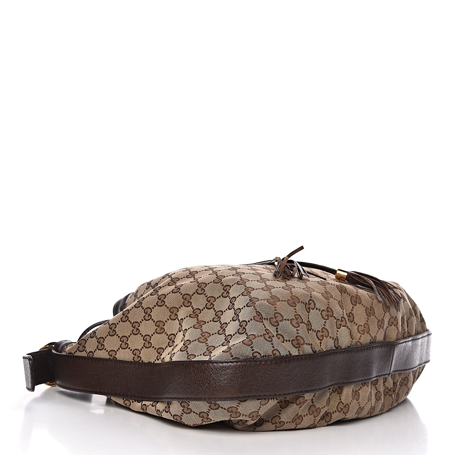 Gucci Monogram Medium Interlocking Icon Shoulder Bag Dark Brown 4 of 11