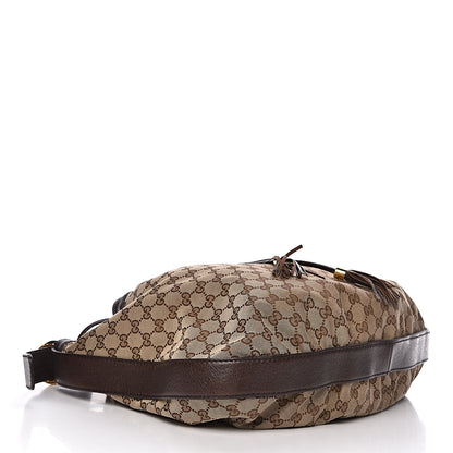 Gucci Monogram Medium Interlocking Icon Shoulder Bag Dark Brown 4 of 11