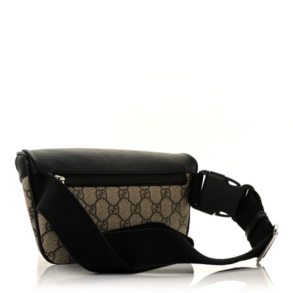 Gucci GG Supreme Monogram Belt Bag Black 2 of 8