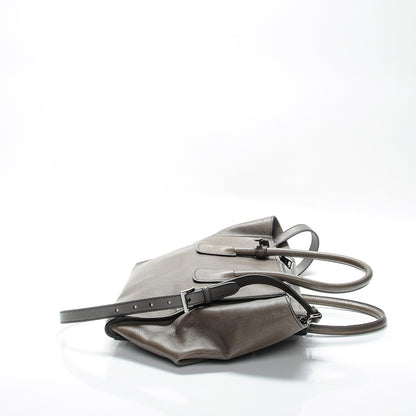 Prada Glace Calf Twin Pocket Tote Marmo 17 of 19