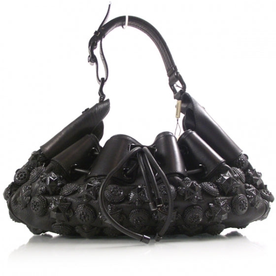 Prorsum Leather Mason Warrior Studded Hobo