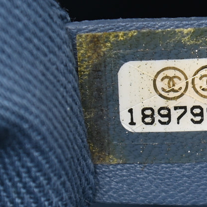 Chanel Canvas Medium Deauville Tote Denim Blue 7 of 10