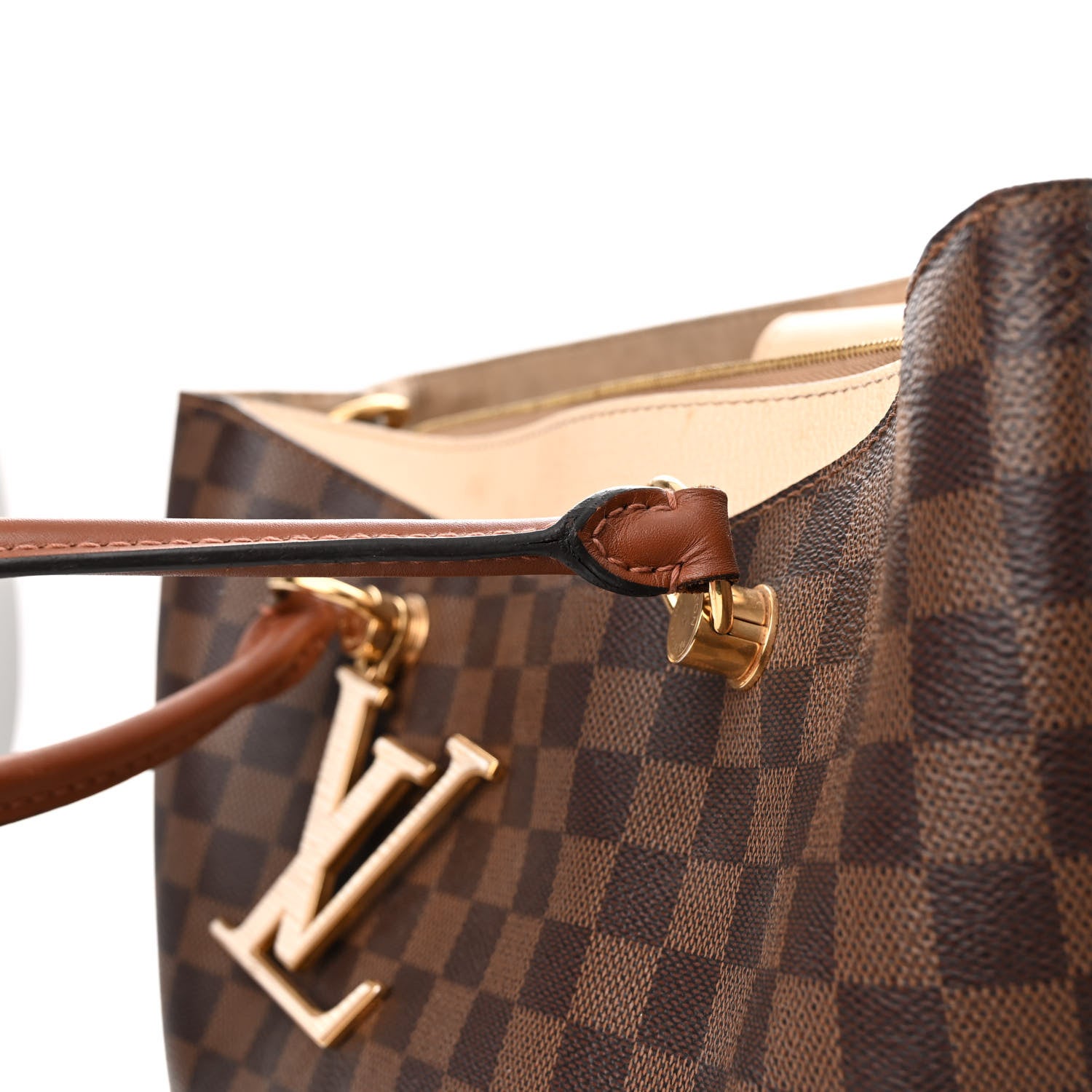 Louis Vuitton Damier Ebene LV Riverside Creme 18 of 18