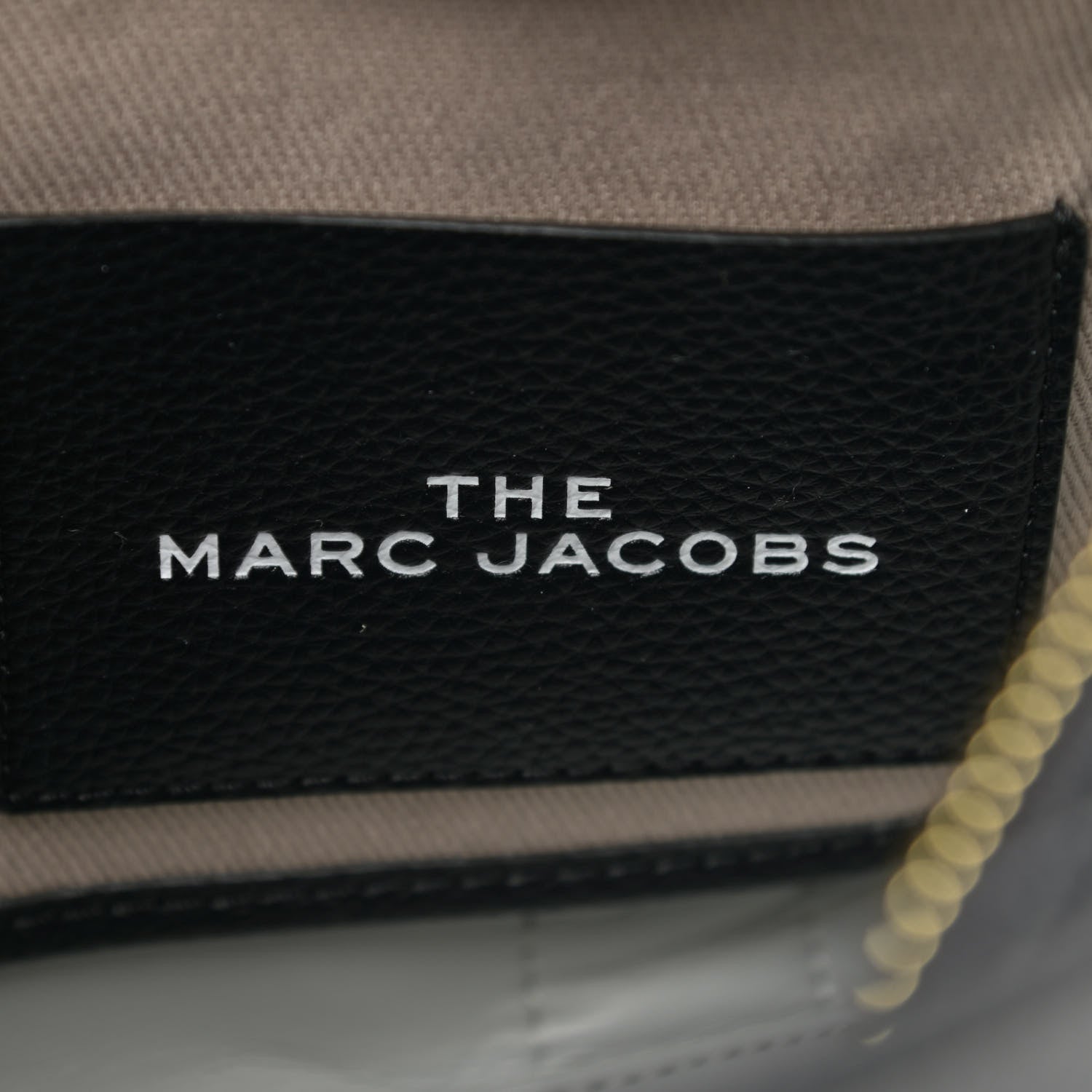 Marc Jacobs Grained Calfskin Mini The Tote Bag Black 6 of 10
