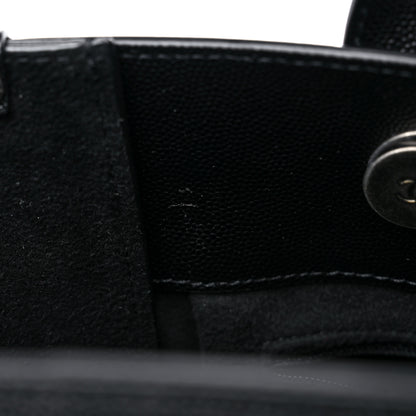 Chanel Caviar Small Studded Deauville Tote Black 12 of 12