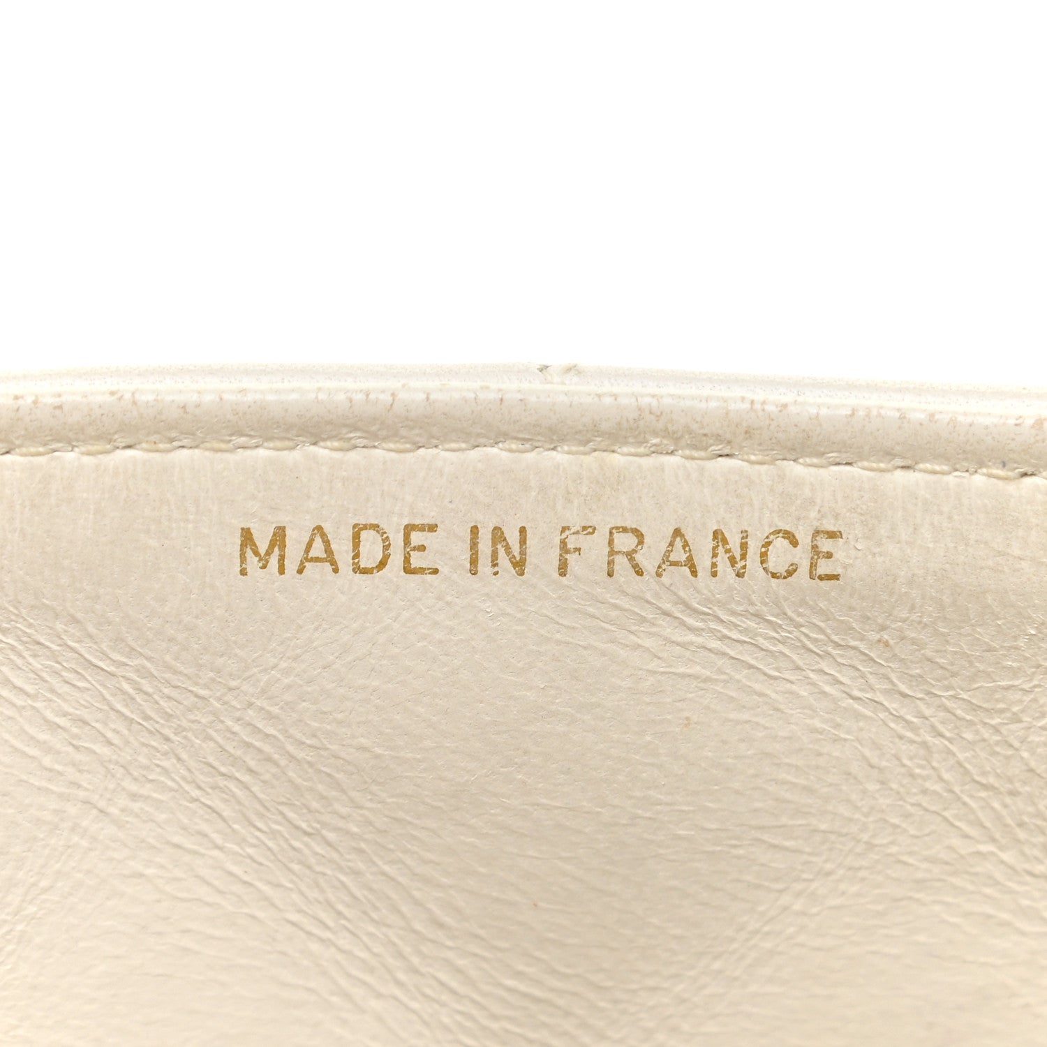 Chanel Lambskin Quilted Medium Single Flap White 7 of 24