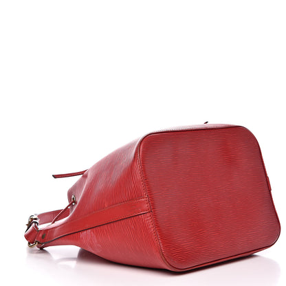 Louis Vuitton Epi Petit Noe Castillan Red 4 of 19
