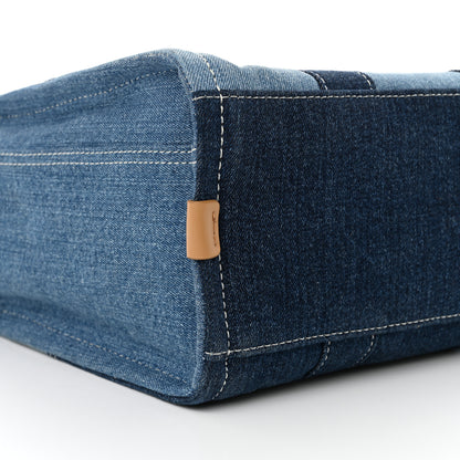 Marc Jacobs Denim Canvas Medium The Tote Bag Blue 9 of 10