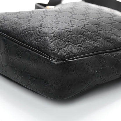 Gucci Guccissima Medium Messenger Black 10 of 10