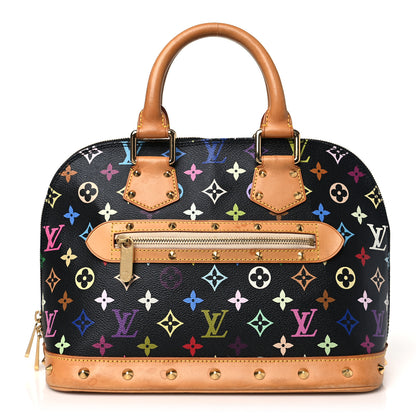 Louis Vuitton Monogram Multicolor Alma Black 1 of 11