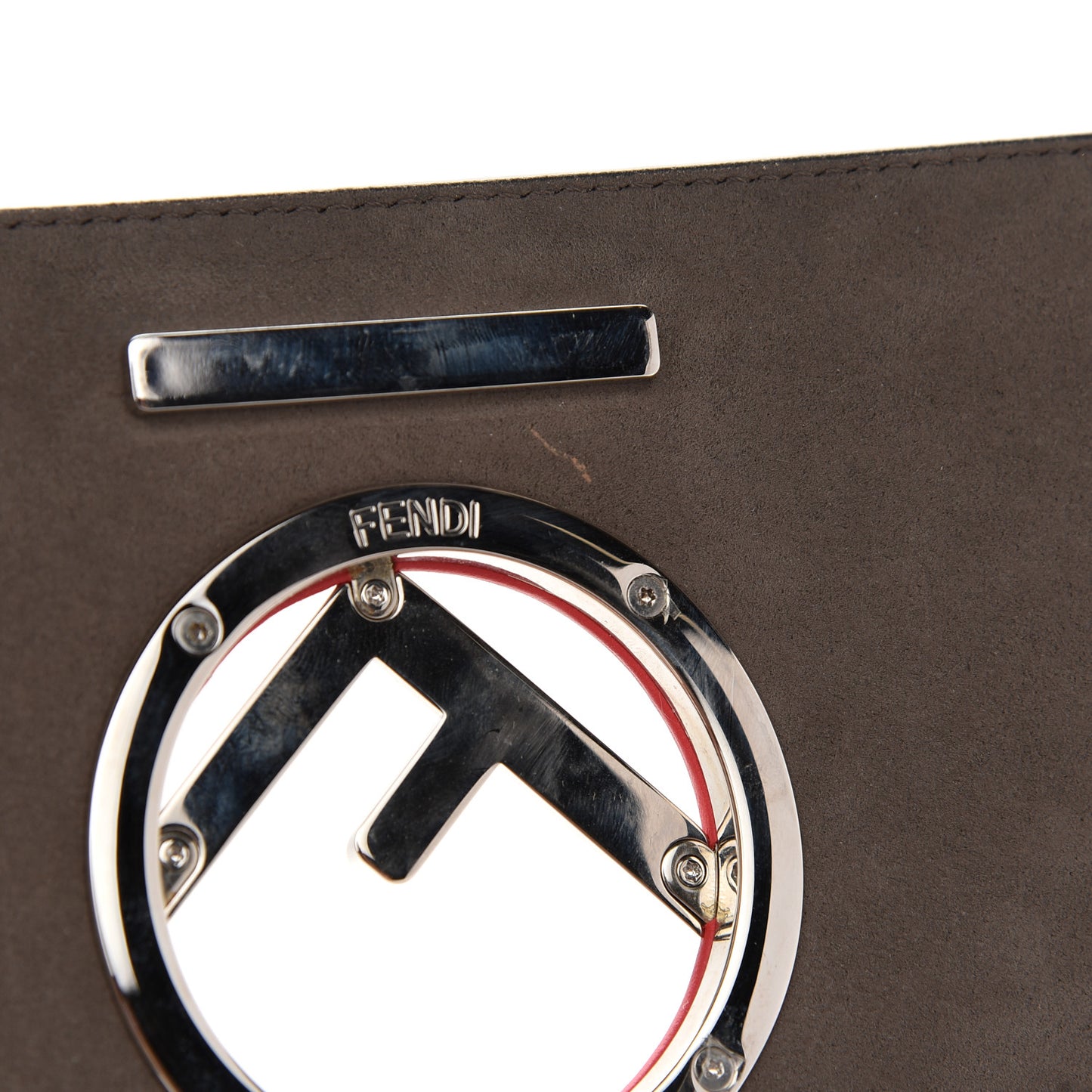 Vitello Century F is Fendi FF Embossed Kan I Shoulder Bag Amido Fiamma