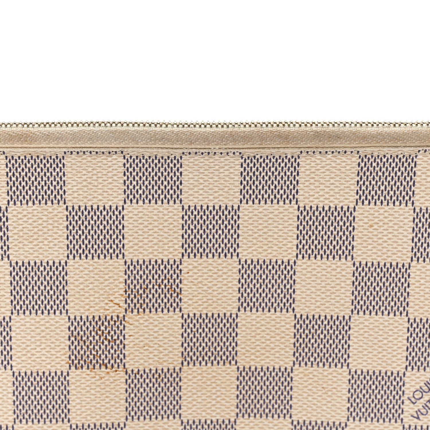 Louis Vuitton Damier Azur Neverfull MM GM Pochette Rose Ballerine 10 of 11