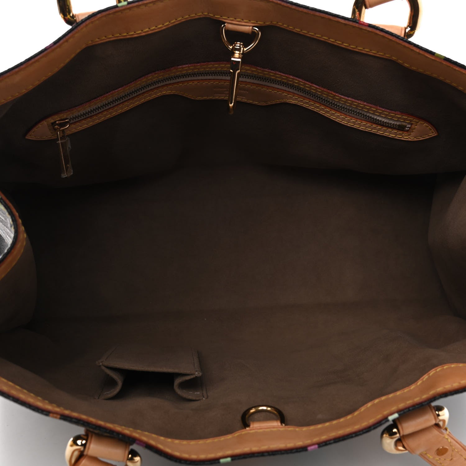 Louis Vuitton Monogram Multicolor Aurelia MM Black 4 of 4