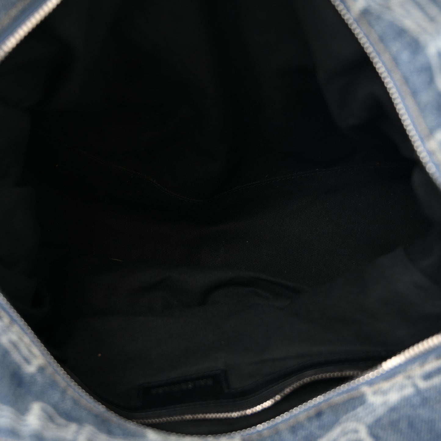 Denim BB Monogram Neo Cagole City Handbag Blue
