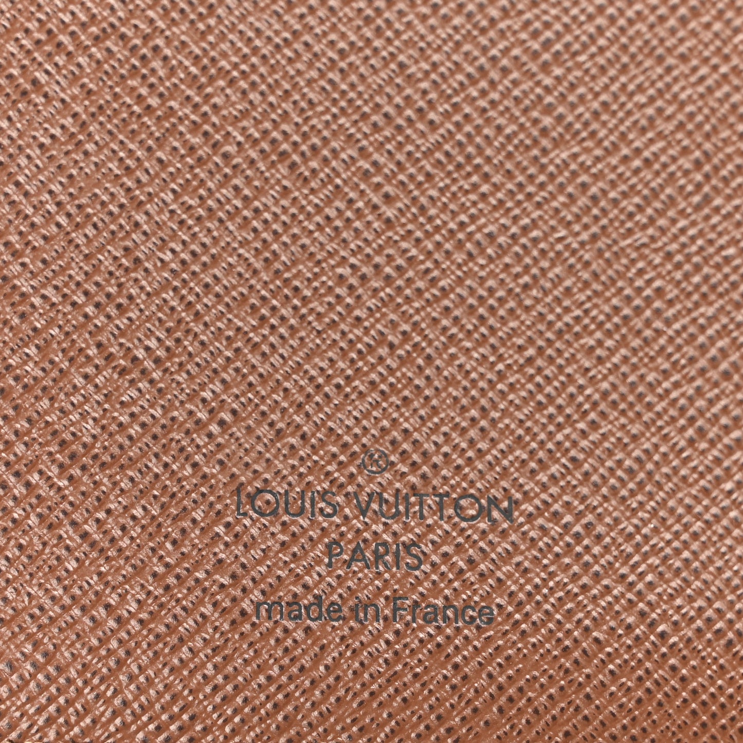 Monogram Desk Agenda Cover