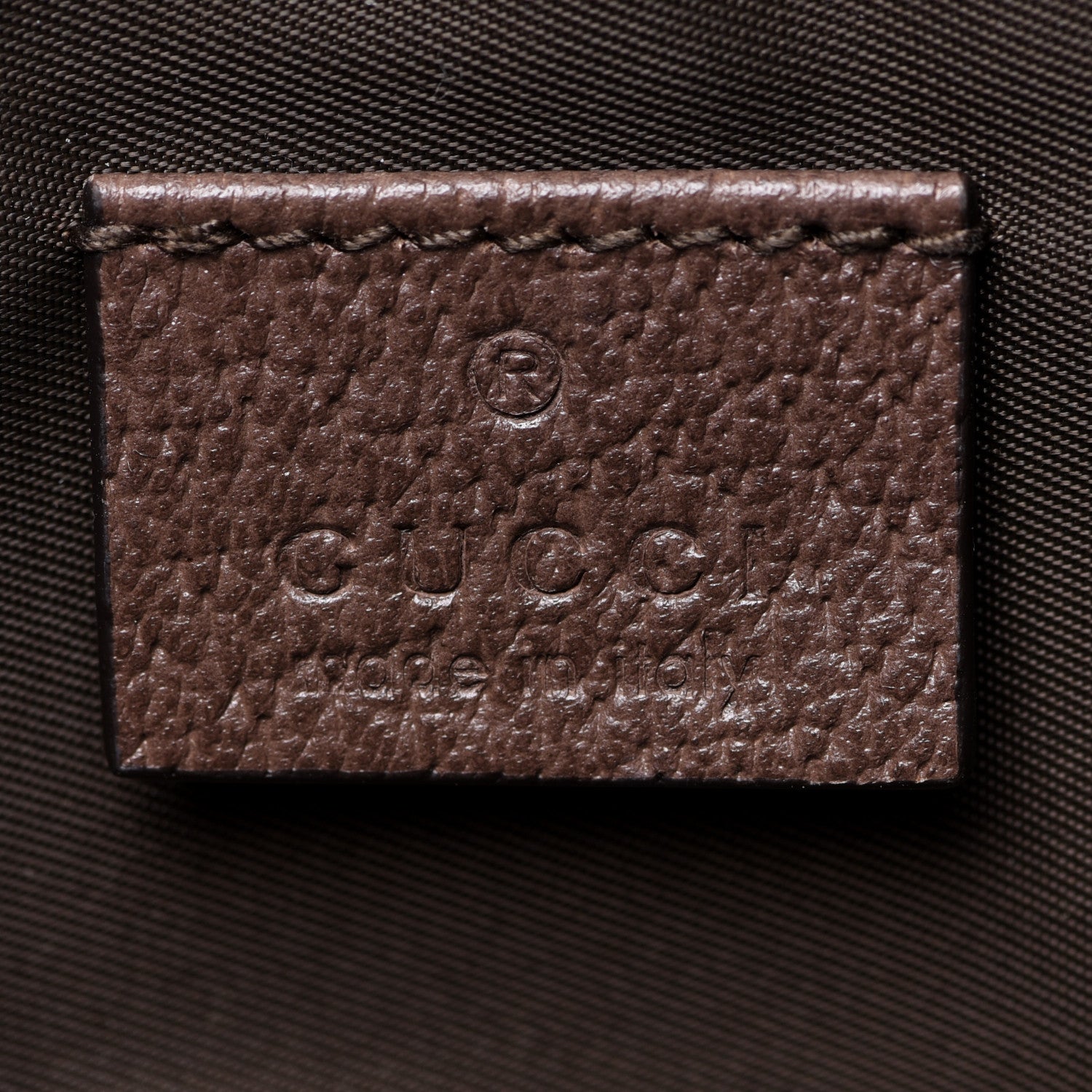 Gucci GG Supreme Monogram Textured Calfskin Web Medium Ophidia Cosmetic Case Beige Ebony New Acero 6 of 8