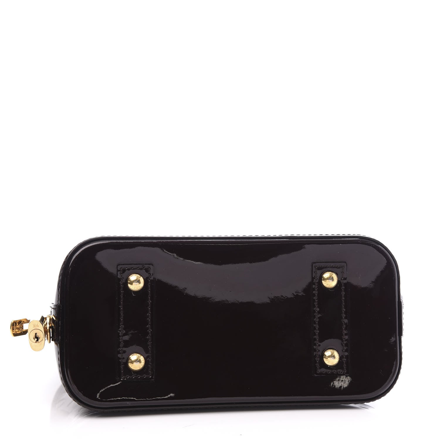Louis Vuitton Vernis Alma BB Amarante 3 of 11