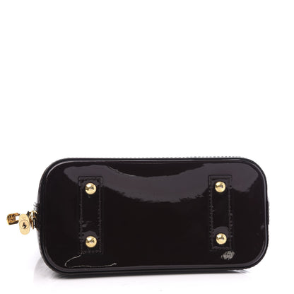 Louis Vuitton Vernis Alma BB Amarante 3 of 11