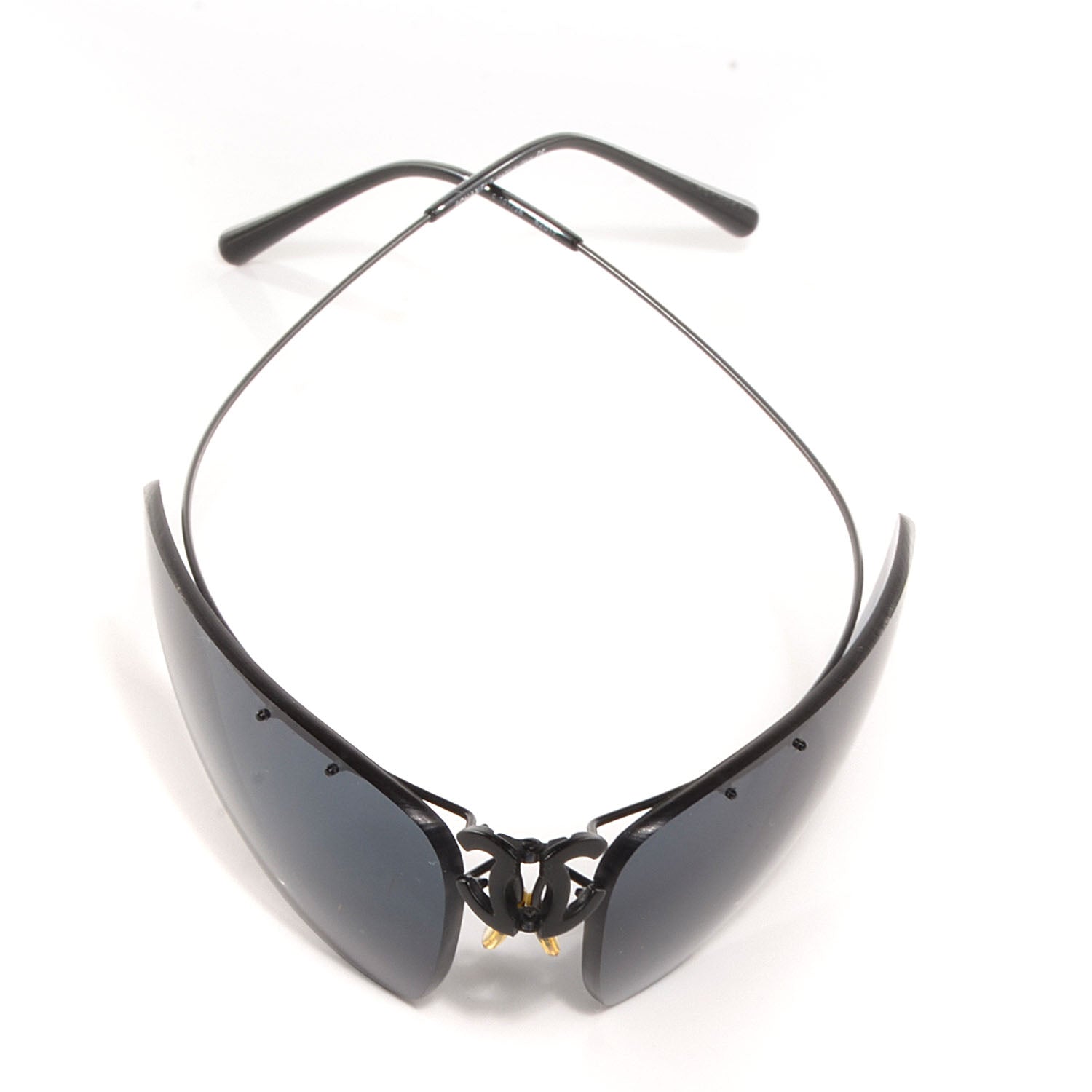 Chanel CC Sunglasses 4032 Black 5 of 5