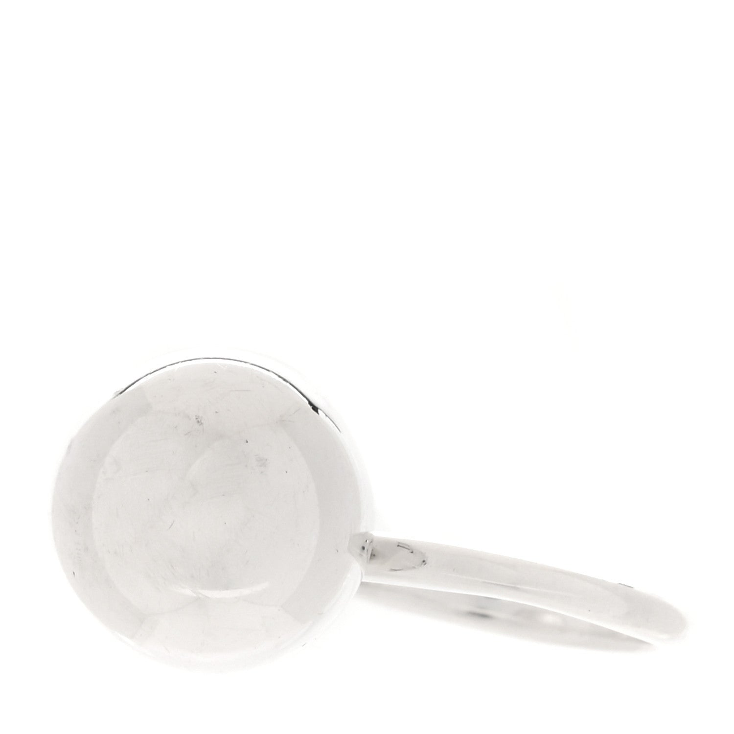 Tiffany Sterling Silver 15.75mm Hardwear Ball Ring 54 7 4 of 5