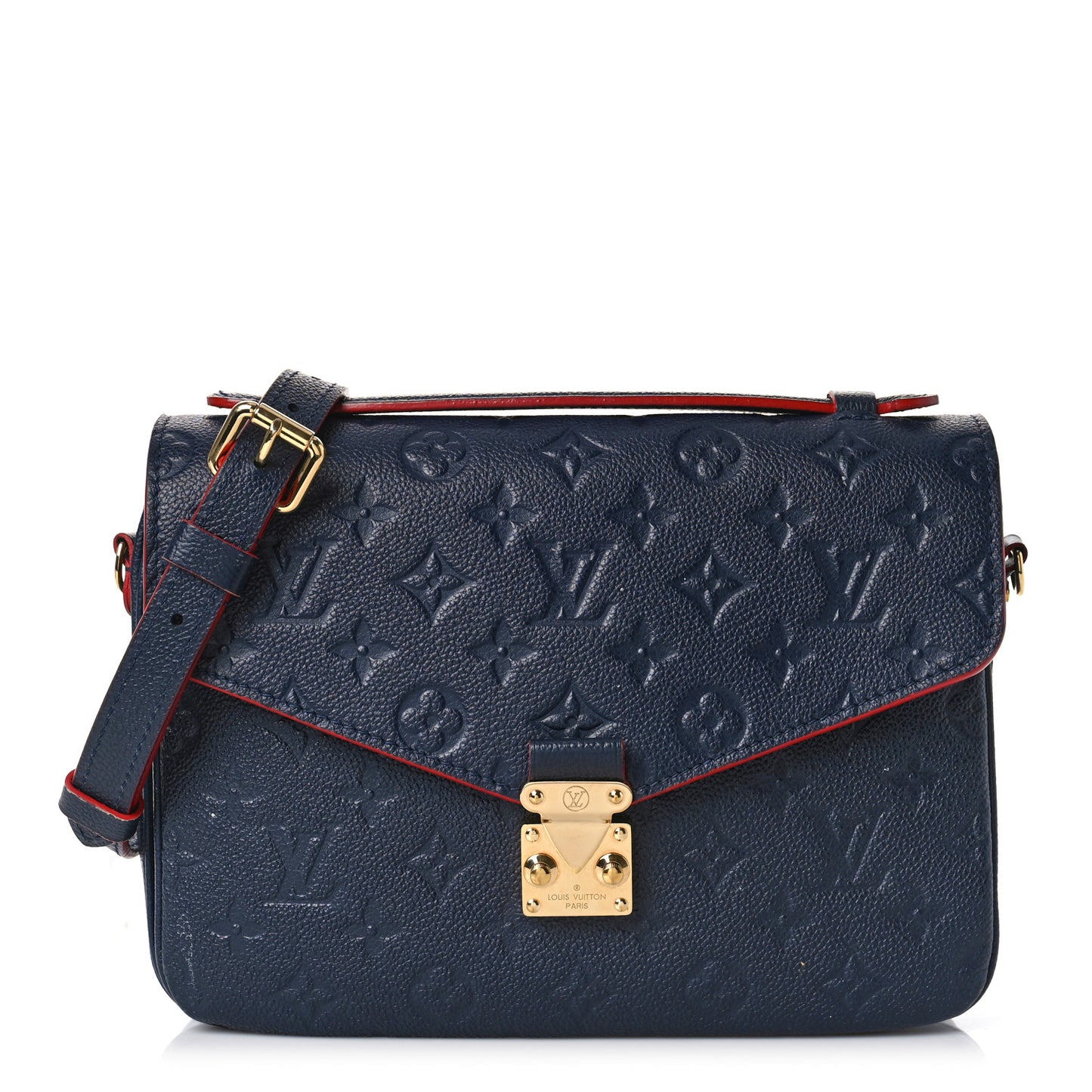 Empreinte Pochette Metis Marine Rouge