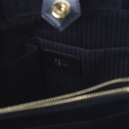 Fendi Vitello Elite Regular 2Jours Tote Black 7 of 8