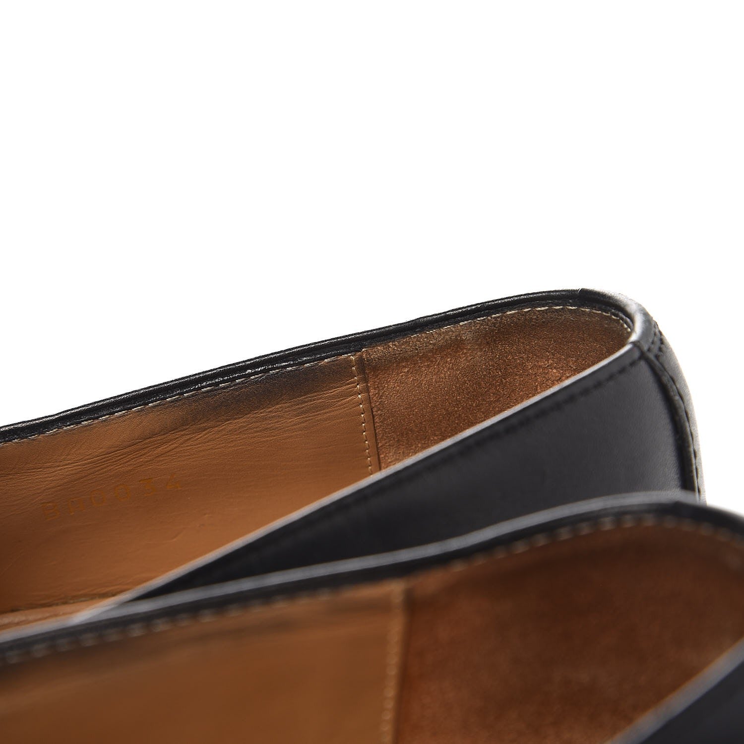 Louis Vuitton Mens Calfskin Loafers 10.5 Black 11 of 19