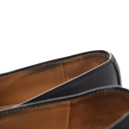Louis Vuitton Mens Calfskin Loafers 10.5 Black 11 of 19