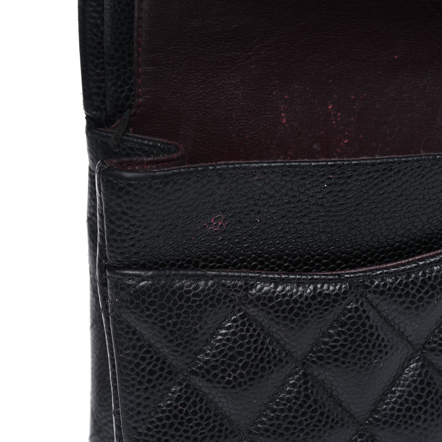 Chanel Caviar Quilted Medium Double Flap Black 38 of 39