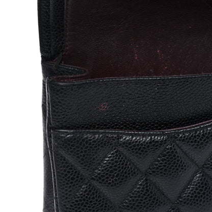 Chanel Caviar Quilted Medium Double Flap Black 38 of 39