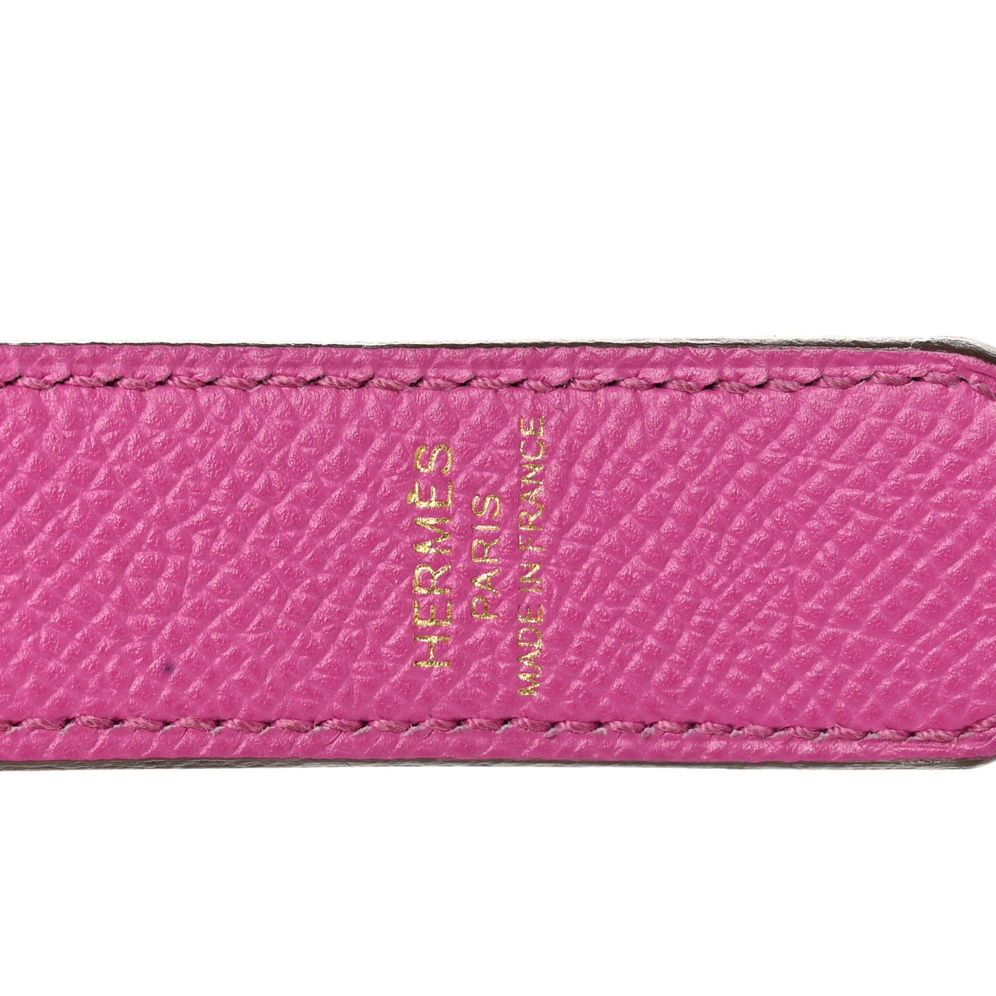 Epsom 25mm Tressage Shoulder Strap Magnolia Bleu Saphir Craie