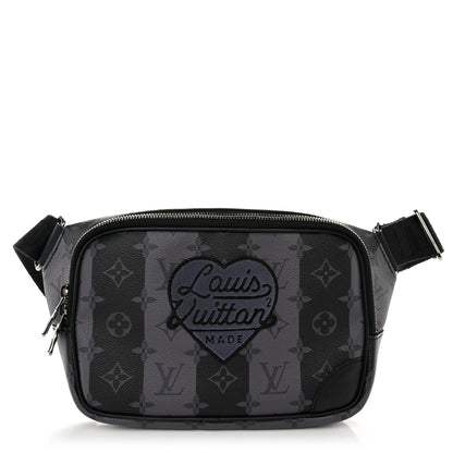 Louis Vuitton X NIGO Monogram Eclipse Stripes LV Heart Modular Sling Bag 1 of 9