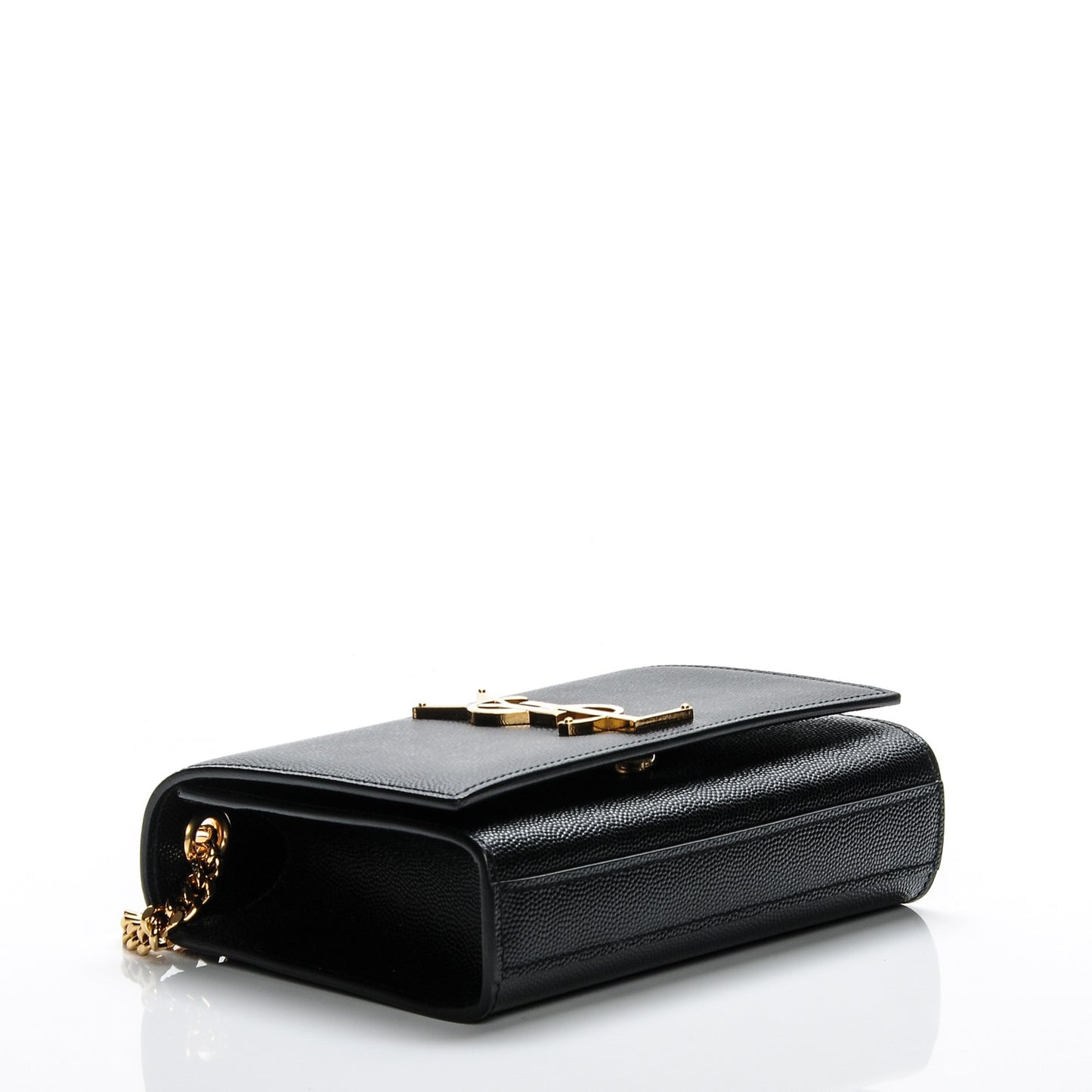 Grain De Poudre Small Monogram Kate Satchel Black