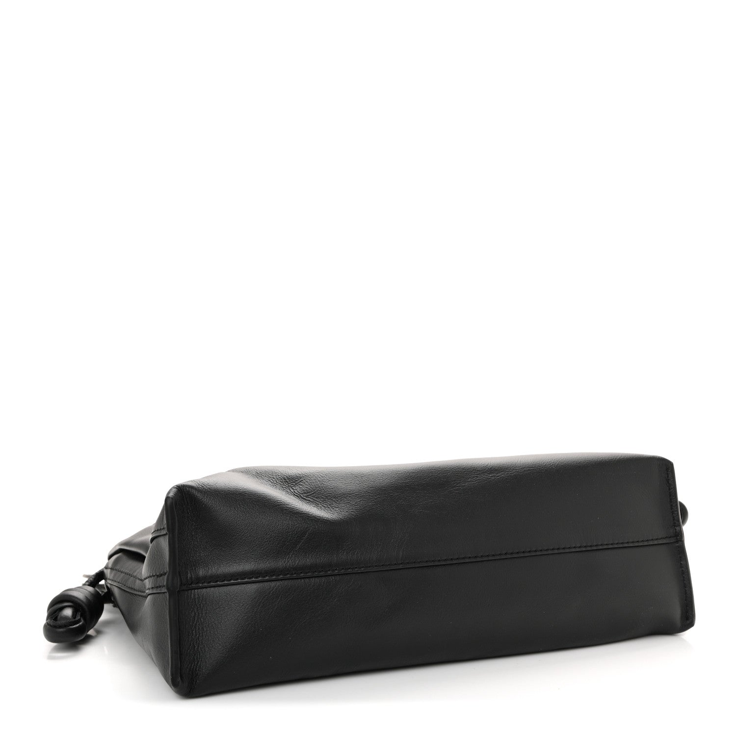Loewe Shiny Calfskin Medium Panta Flamenco Clutch Black 4 of 13