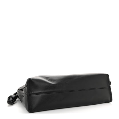 Loewe Shiny Calfskin Medium Panta Flamenco Clutch Black 4 of 13