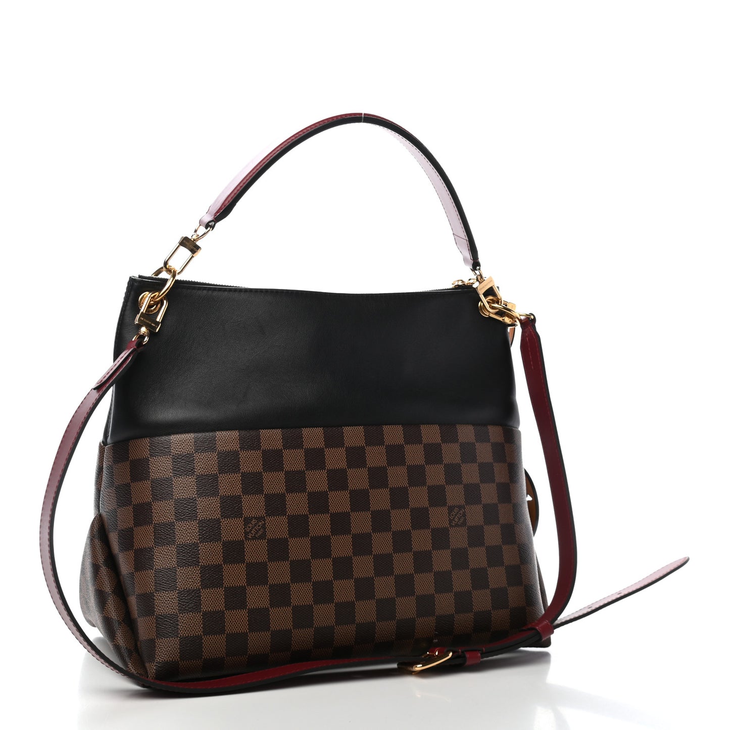 Damier Ebene Calfskin Maida Black