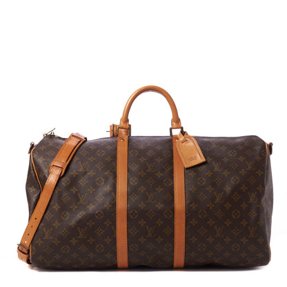 Louis Vuitton Monogram Keepall Bandouliere 55 1 of 10