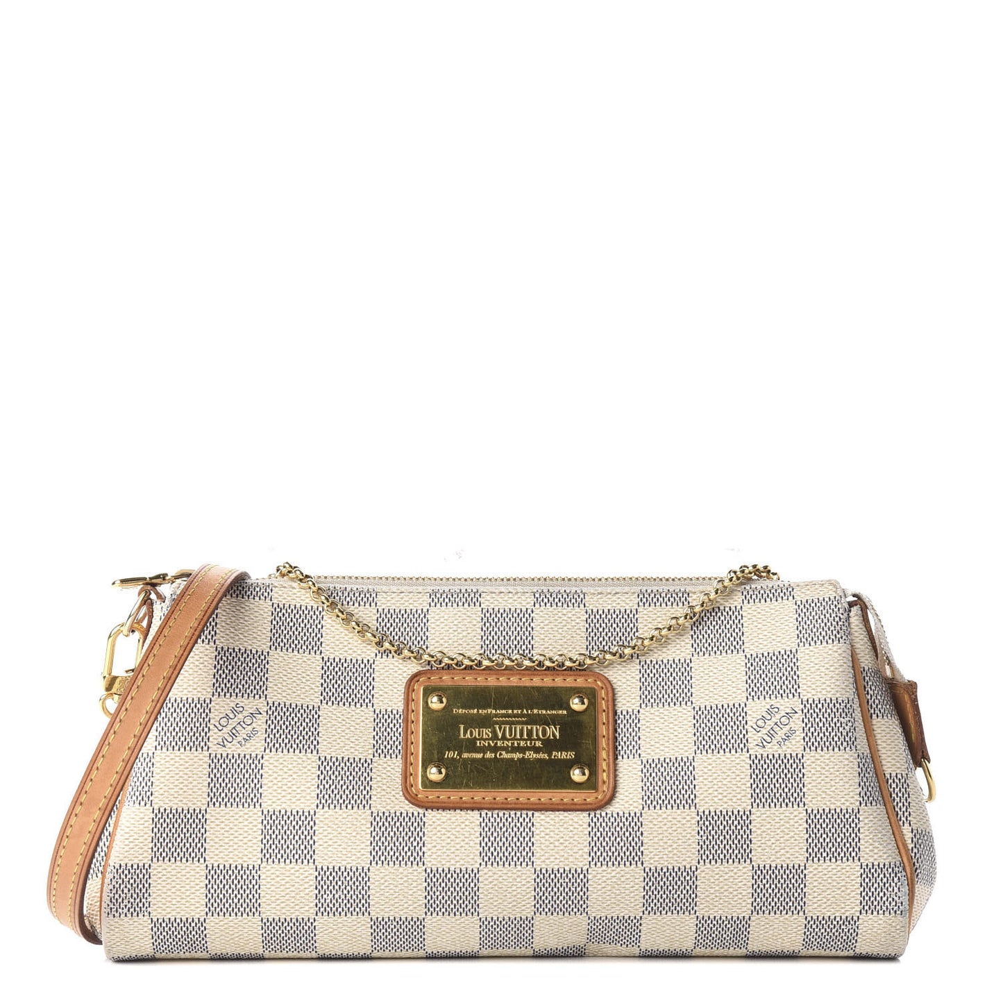 Damier Azur Eva Clutch