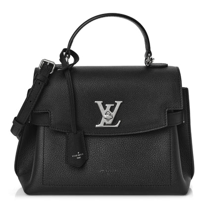 Louis Vuitton Calfskin Lockme Ever BB Black 1 of 8