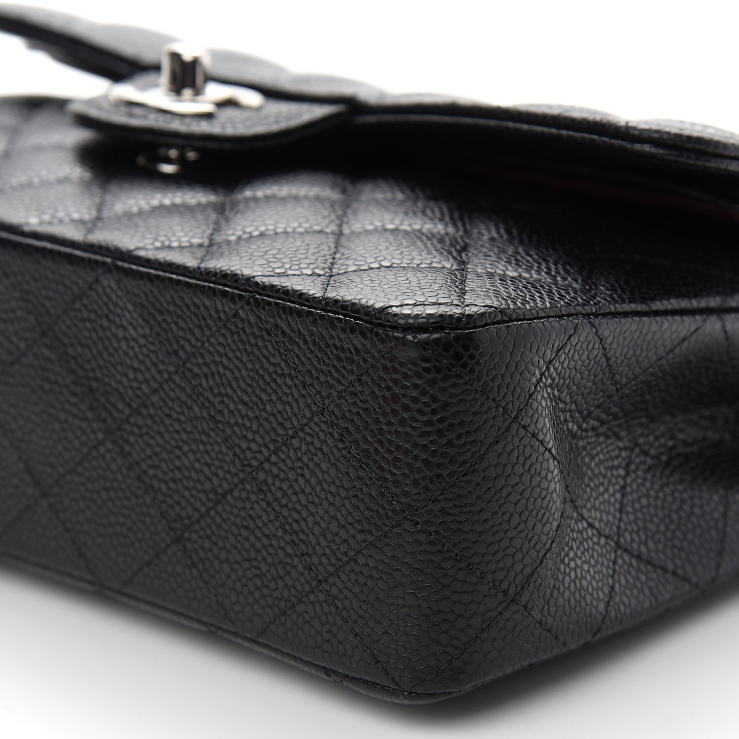 Chanel Caviar Quilted Small Double Flap Black 9 of 9