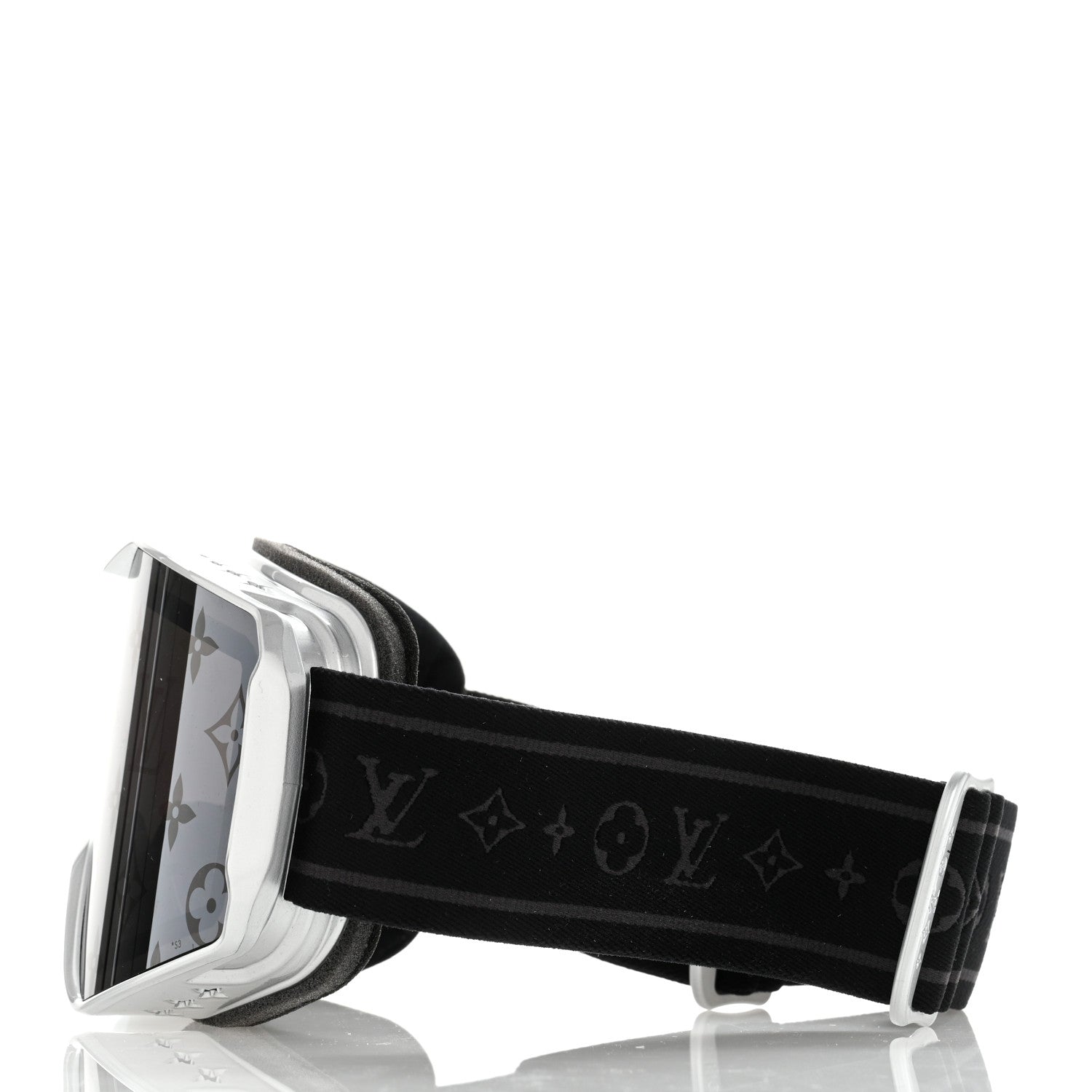 Louis Vuitton Acetate LV Snow Mask Silver 3 of 9