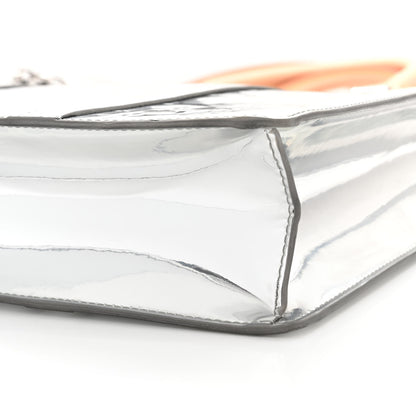 Louis Vuitton Monogram Mirror Sac Plat NM Silver 9 of 9