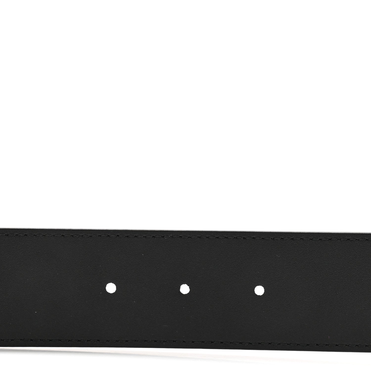 Gucci Calfskin Crystal Double G 40mm Belt 80 32 Black 4 of 5