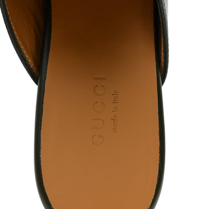 Gucci Calfskin Womens Princetown Slippers 37 Luscious Green 8 of 10