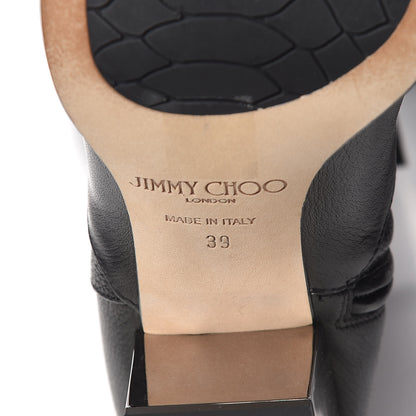 Jimmy Choo Grainy Calfskin Mercer Over-The-Knee High Boots 39 Black 11 of 13