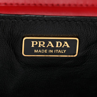 Prada City Calfskin Saffiano Cahier Hearts Bag Fuoco Black 6 of 9